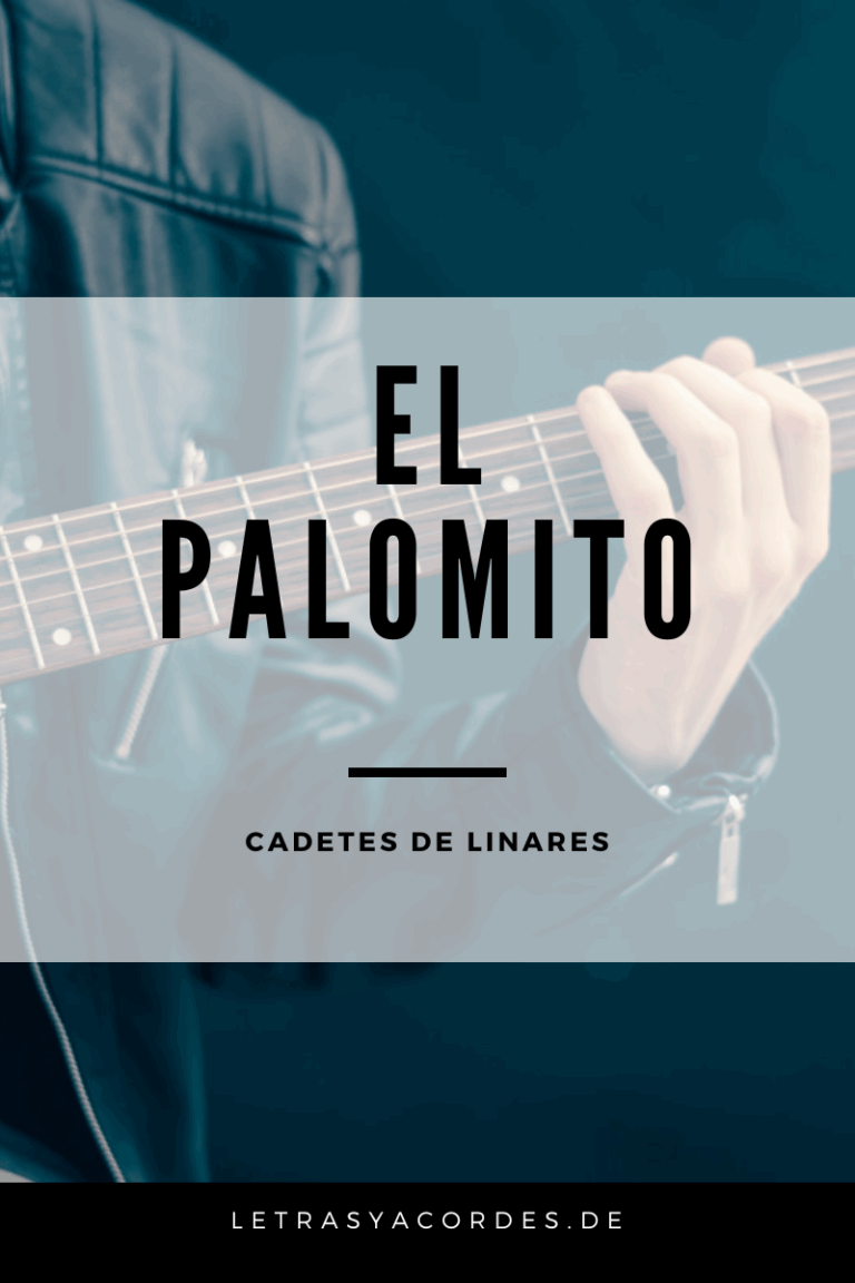 El Palomito letra y acordes