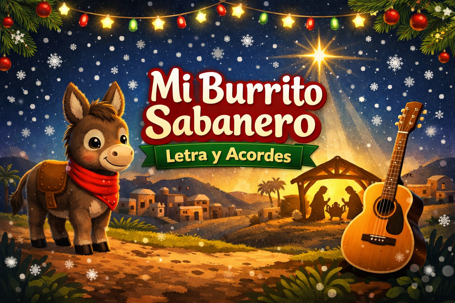 Mi Burrito Sabanero Letra y Acordes